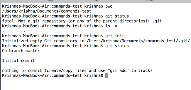 git init commands